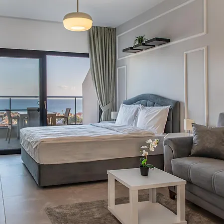 Sophia Pool Apartments at Caesar Blue Resort: All-Inclusive Luxury with Extended Breakfast Perivolia tou Trikomou Exterior photo